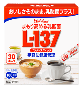 まもり高める乳酸菌l 137 パウダースティック 30本入 ハウスの公式通販ハウスダイレクト